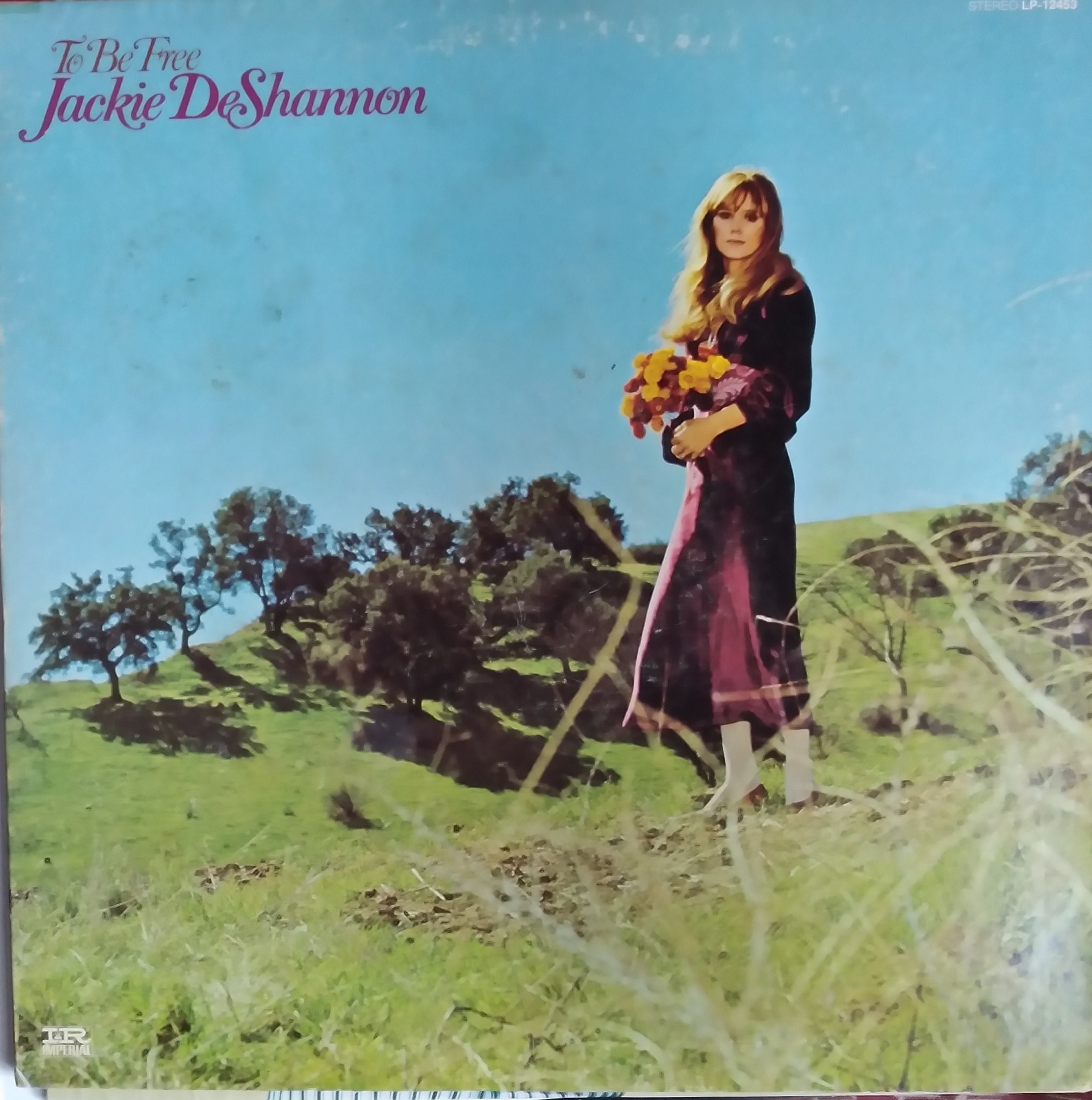 Jackie Deshannon, to Be Free, Vintage Record Album, Vinyl LP