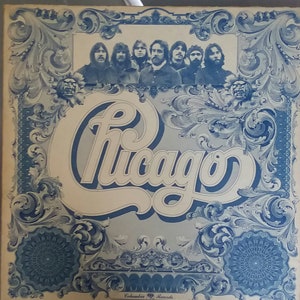Chicago, VI, Vintage Record Album, Vinyl LP, Classic Rock and Roll Music, American Rock Band, Chicago Illinois, Brass Section, Rock Blues