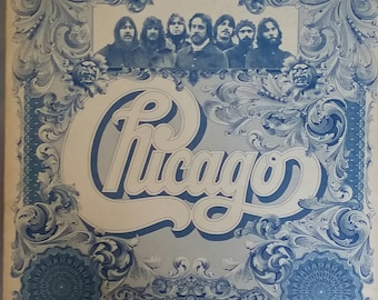 Chicago, VI, Vintage Record Album, Vinyl LP, Classic Rock and Roll Music, American Rock Band, Chicago Illinois, Brass Section, Rock Blues