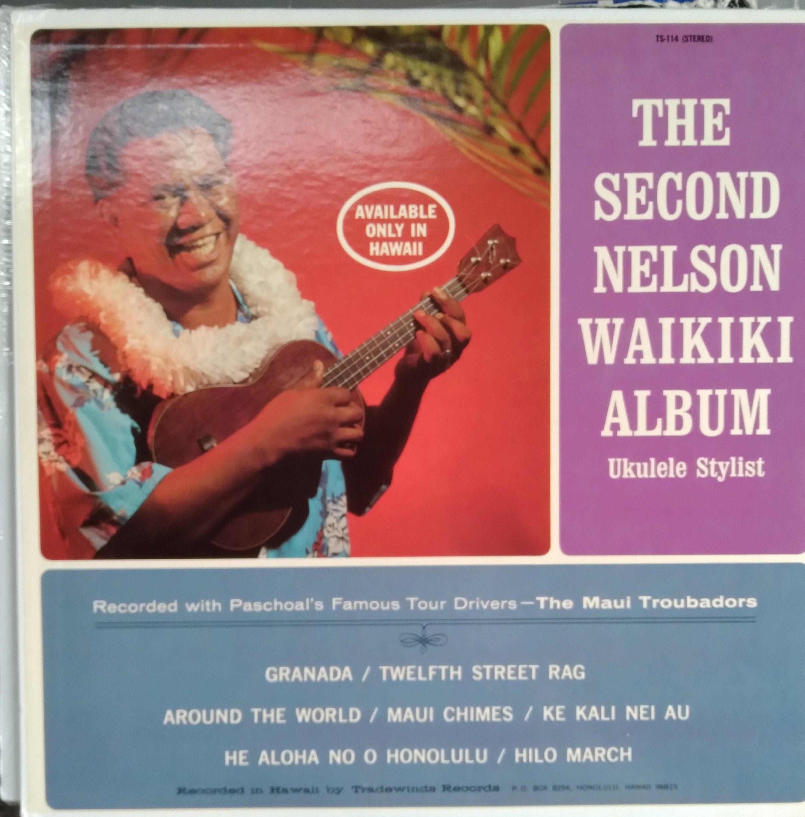 Nelso Waikiki, the Second Nelson Waikiki Album, Ukulele Stylist