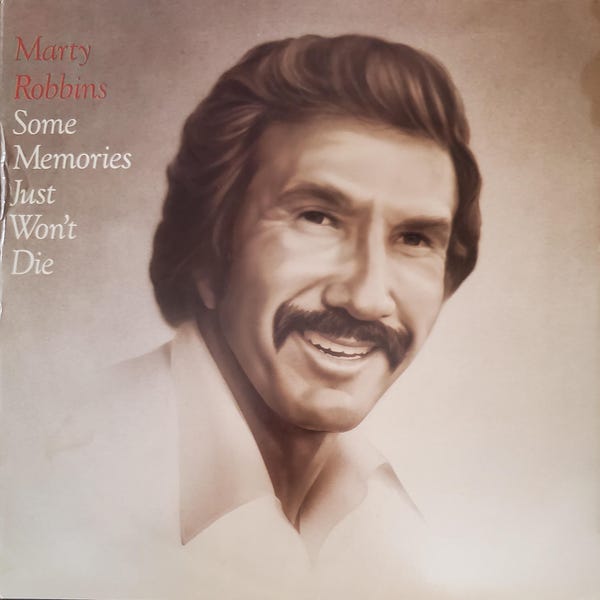 Marty Robbins Some Memories Just Won't Die Used Vinyl LP VG+\VG+