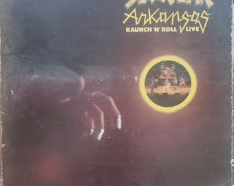 Black Oak Arkansas, Raunch -n- Roll Live, Vintage Record Album