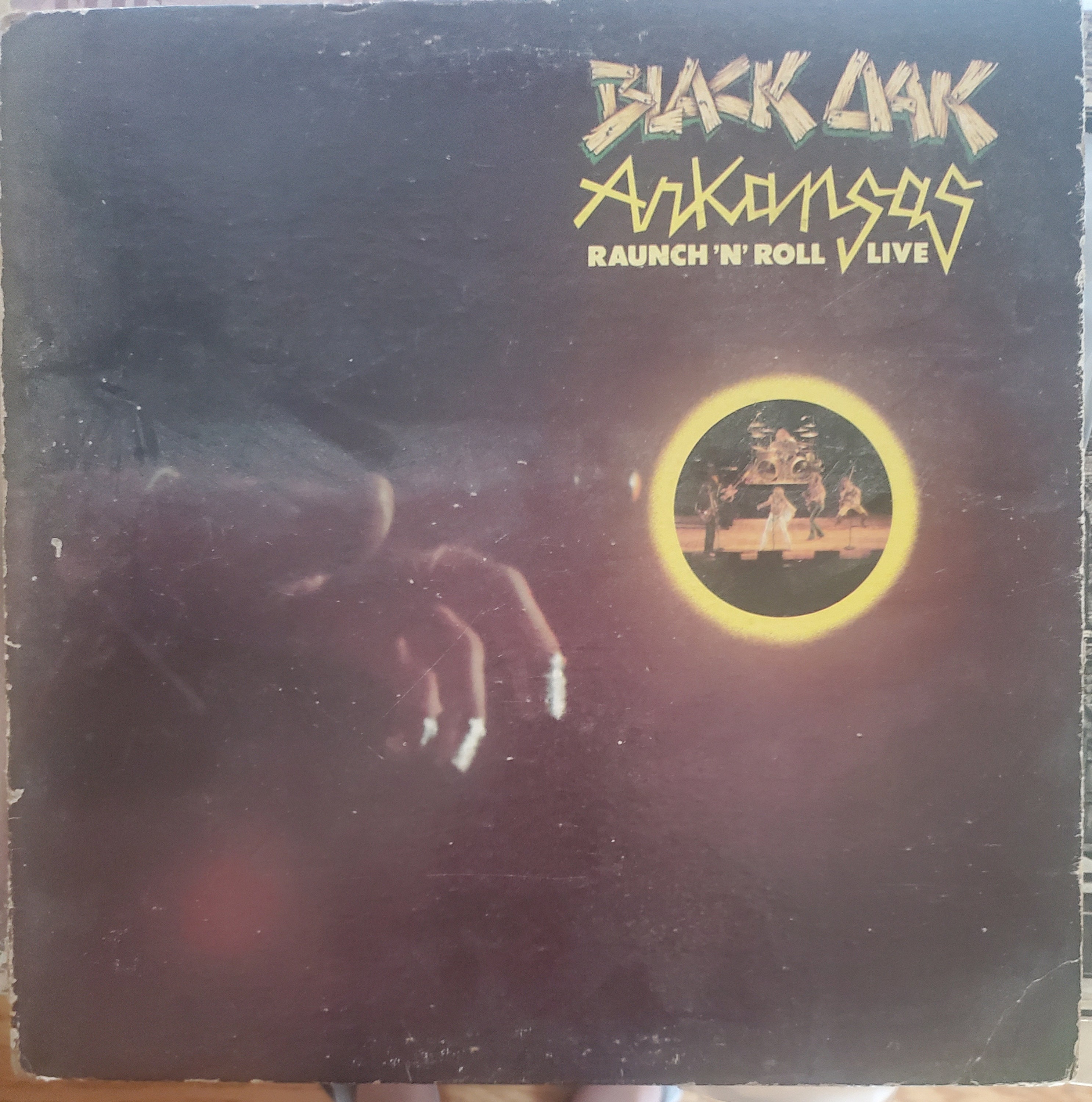 Black Oak Arkansas, Raunch -n- Roll Live, Vintage Record Album