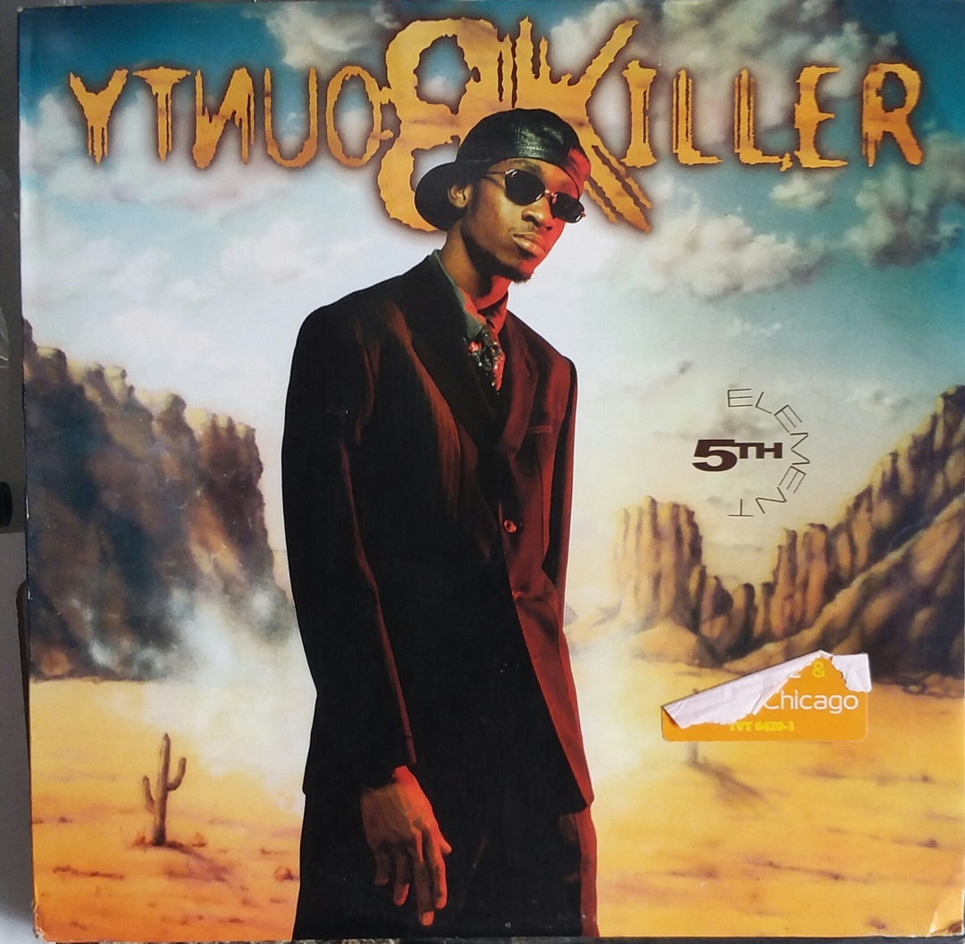 Bounty Killer, 5th Element, Vintage Record Album, Classic Hip Hop