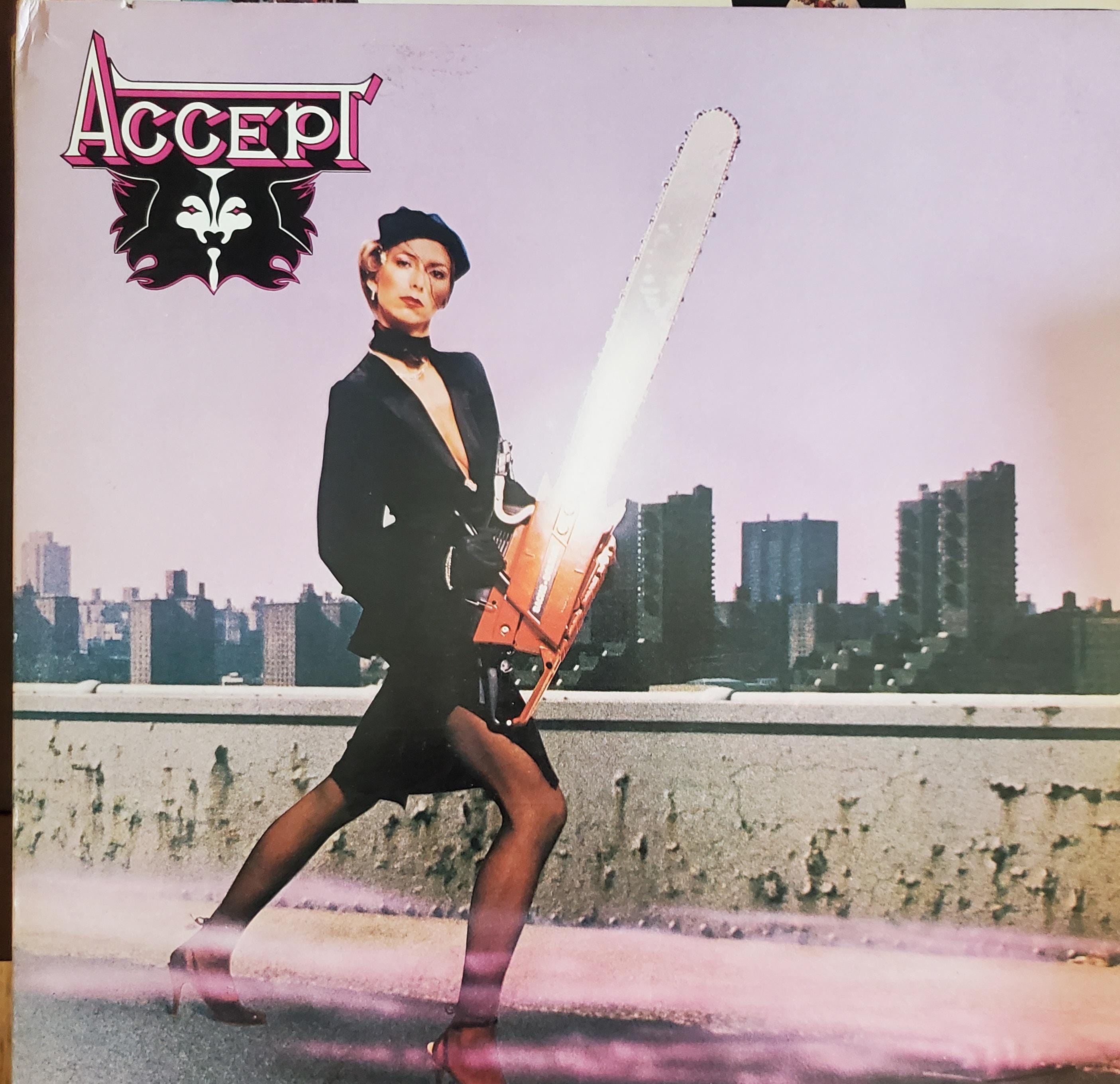 Accept, Self-titled Album, Vintage Vinyl Record Album, Classic