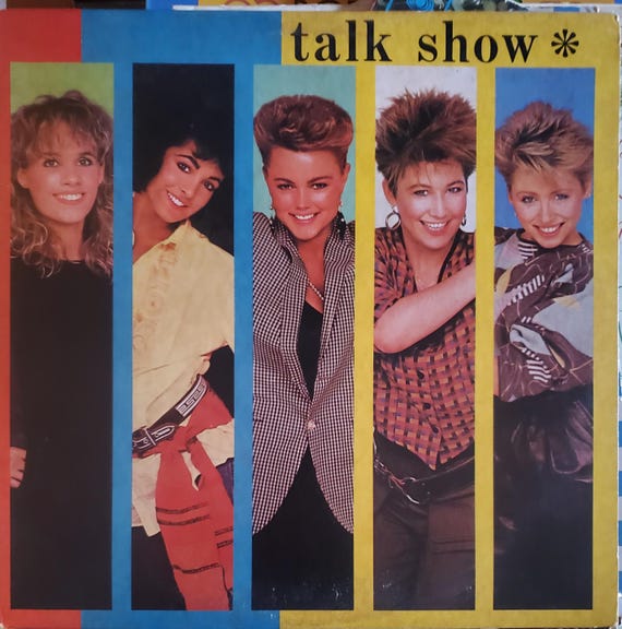 Go-go's, Talk Show, Vintage Vinyl Record Album, Classic Pop Rock