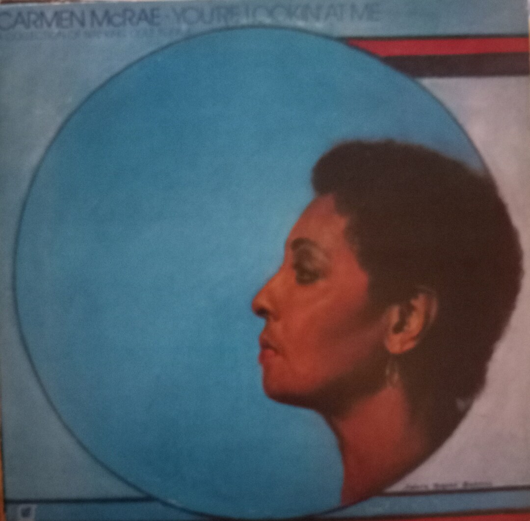 Carmen Mcrae, You're Lookin' at Me, Vintage Record Album, Vinyl LP