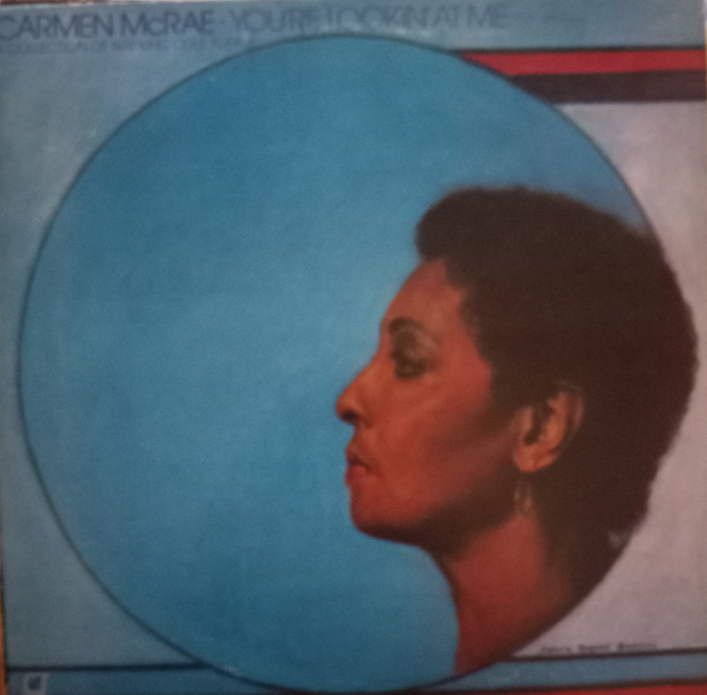 Carmen Mcrae, You're Lookin' at Me, Vintage Record Album, Vinyl LP