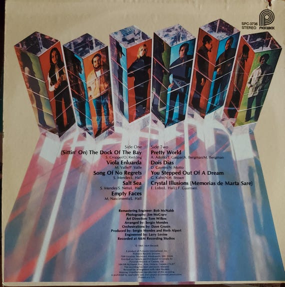 Sergio Mendes & Brasil '66, Crystal Illusions, Vintage Vinyl