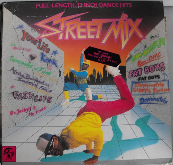 Street Mix, Full-length, 12 Inch Dance Hits, Vintage Record Album