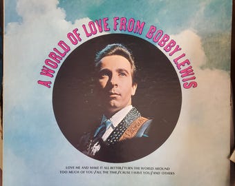 Bobby Lewis, A World of Love From Bobby Lewis, AUTOGRAPHED