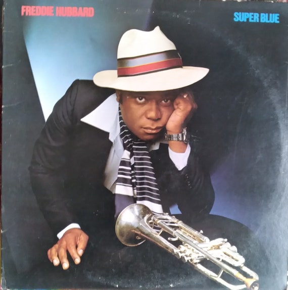 Freddie Hubbard, Super Blue, Vintage Record Album, Vinyl LP