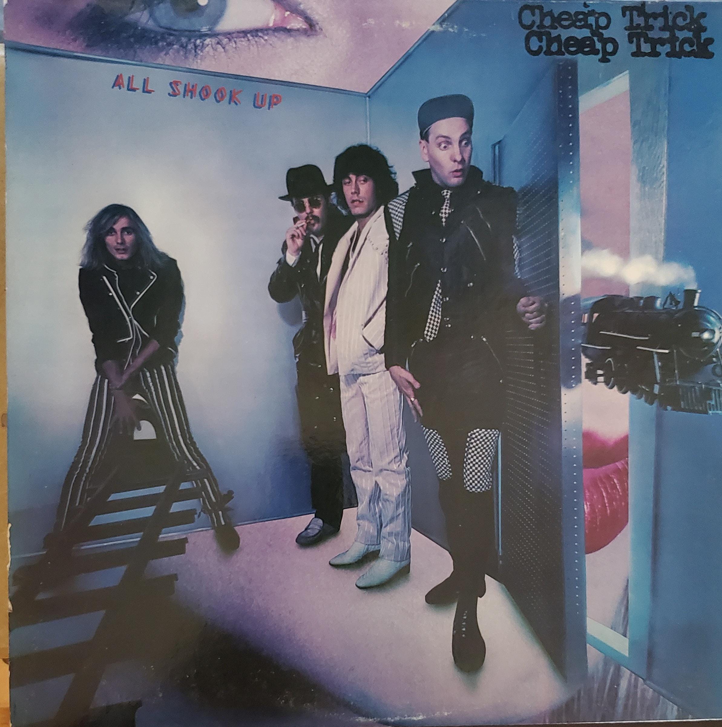 Cheap Trick, All Shook Up, Vintage Record Album, Vinyl LP, Classic