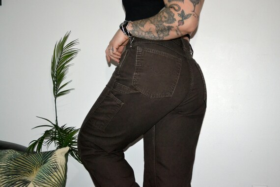 CARHARTT - Vintage Carhartt Dark Brown Khaki Utili