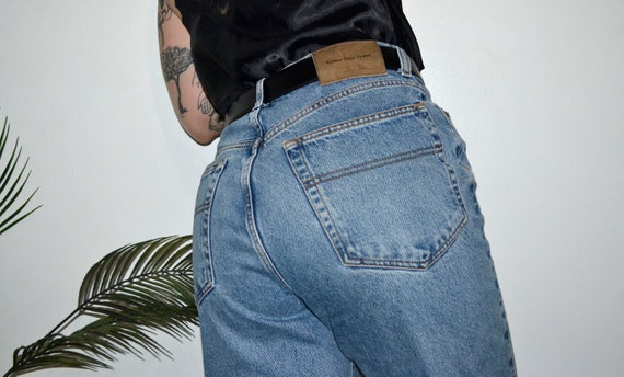 CALVIN KLEIN - Vintage High Waisted Blue Calvin Kl