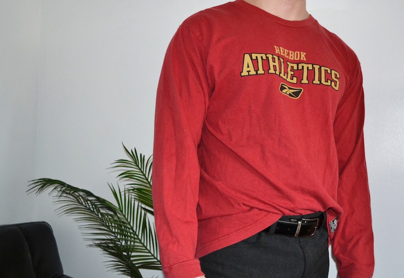 REEBOK Vintage Reebok Workout Longsleeve Top
