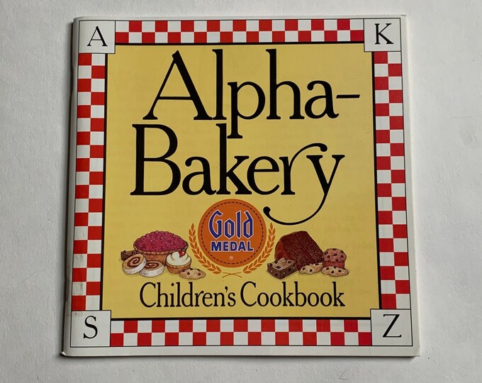 Alpha Bakery Cookbook. 1997. General Mills. Gold Medal Flour. Etsy