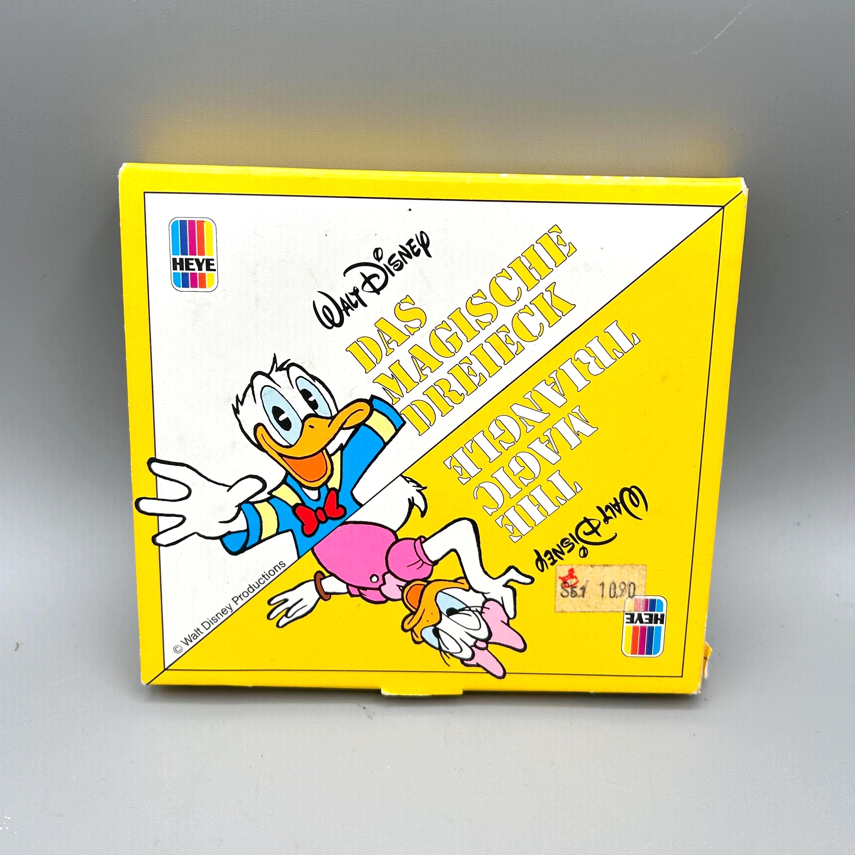 Disney the Magic Triangle Puzzle. Vintage Heye Card Game. Daisy