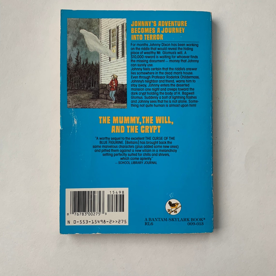 The Mummy, the Will, and the Crypt by John Bellairs The Mummy, the Will, and the Crypt by John Bellairs