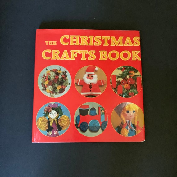 The Christmas Crafts Book. 1970s Crafts. Holiday Crafting. | Etsy