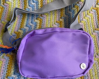 Lilac Colorado Rockies purse