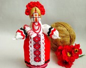 Art doll textile OOAK stuff doll Collecting fabric doll Handmade Doll Rag doll Amulet Good Luck Talisman handcrafted GIFT for her Christmas