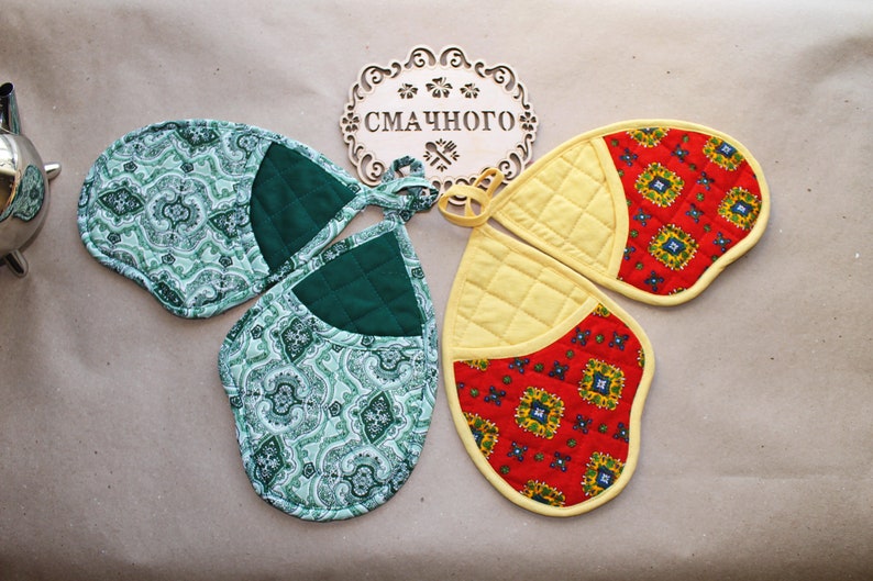 Pot holders Hot Pads Oven Mitts Handmade hot pot holders Etsy
