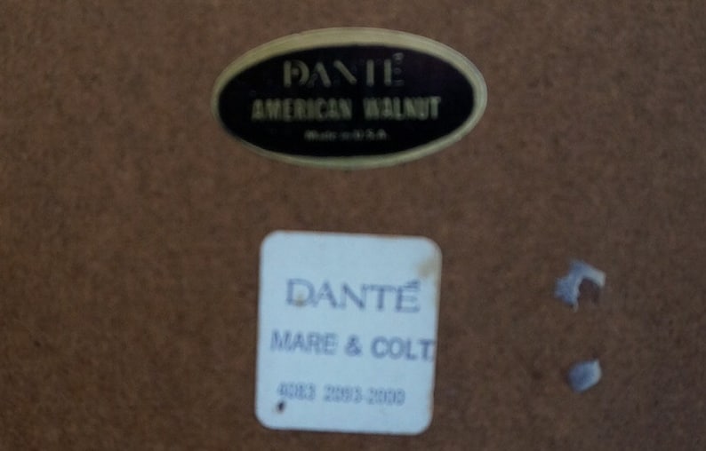 Dante Cavaliers American Walnut Carved Incolay Stone Jewelry Box Etsy