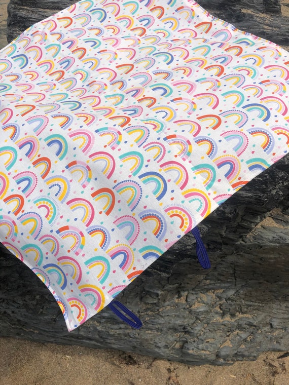 Rainbow Waterproof Picnic Mat Outdoor Blanket Rug Backing Camping Festival  Mat Picnic, Beach Baby Changing Bushcraft Hiking Kneeling 