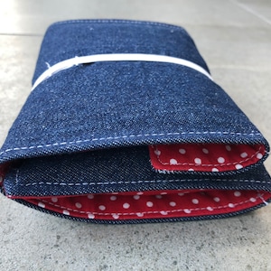 Trousse indispensable pour les règles. Rockabilly. Pochette privée. Cadeau pour vos premières règles. Essentiels de la trousse scolaire. Trousse de soins pour préados. Cadeau pour adolescente.