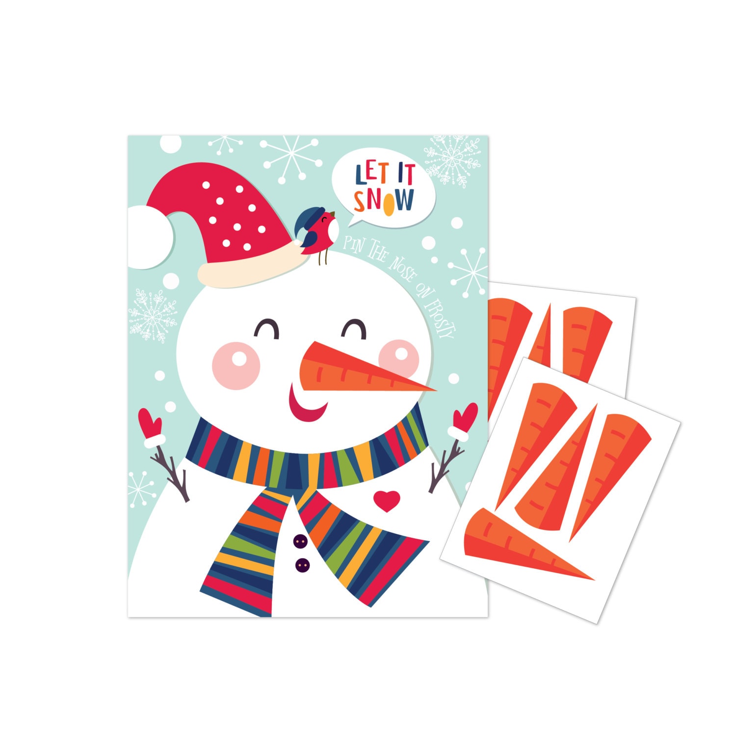 Pin The Nose On Frosty Printable