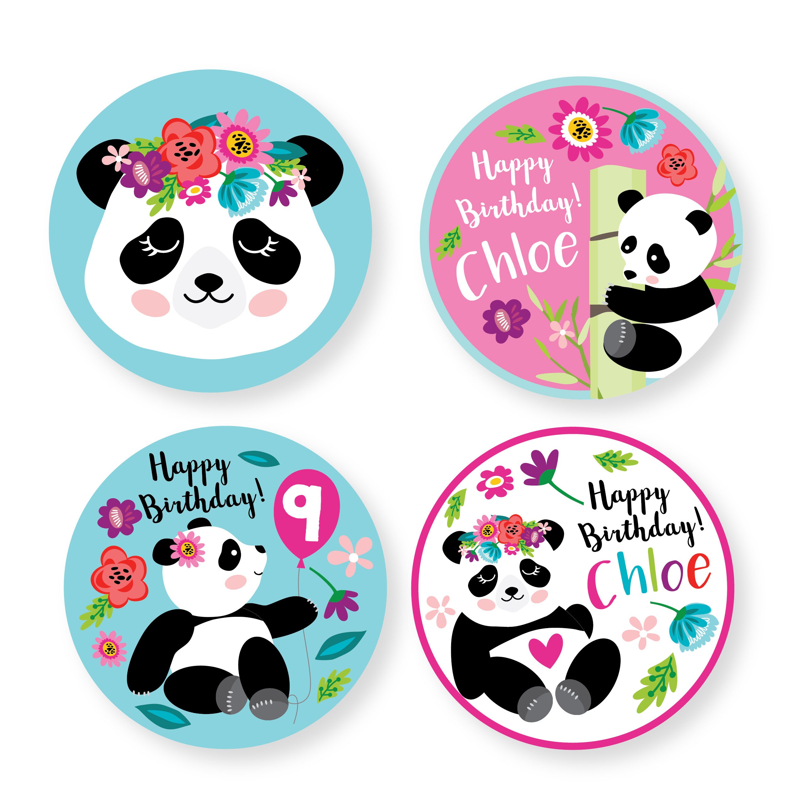 Digital Frozen Printable Birthday Party Cupcake Toppers 3 Inch And 2.5