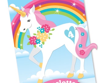 Pin the Horn on the Unicorn Party Theme GAME digital file 