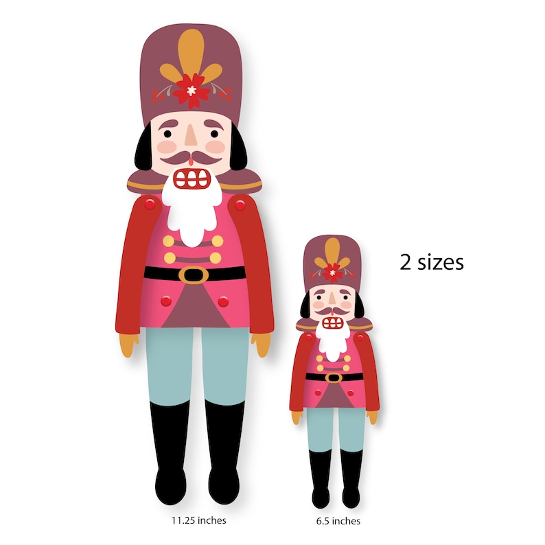 Nutcracker Ballet 3 Articulated Paper Dolls Instant DIY Etsy UK