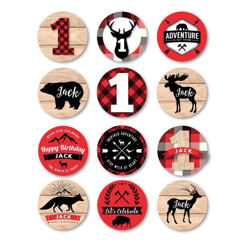 lumberjack-cupcake-toppers-or-bunting-customized-printable-etsy