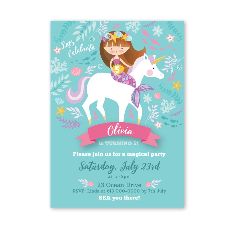 mermaid-unicorn-invitation-printable-customized-diy-etsy