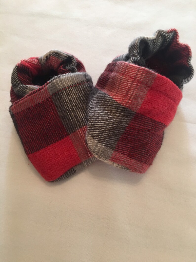 Flannel Slippers size 0-2 1-3 and 3-5