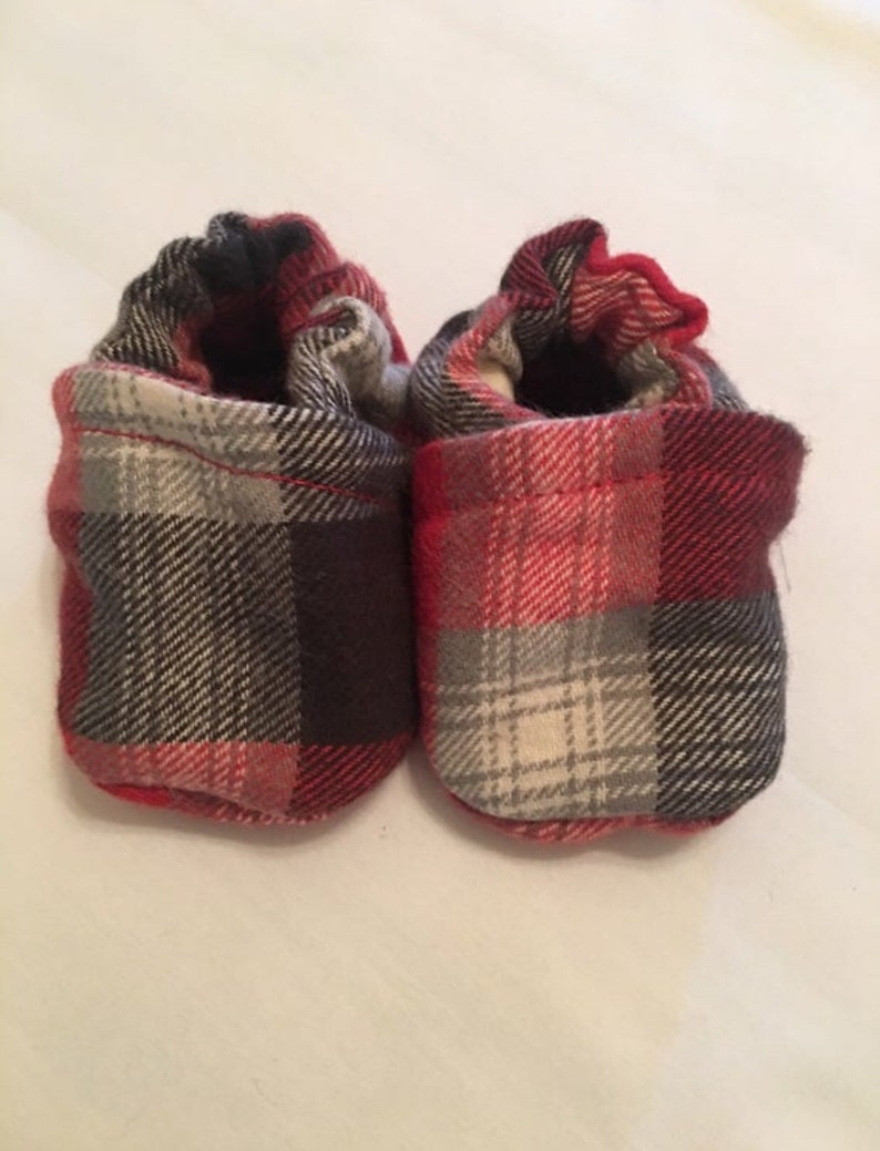 Flannel Slippers size 0-2 1-3 and 3-5