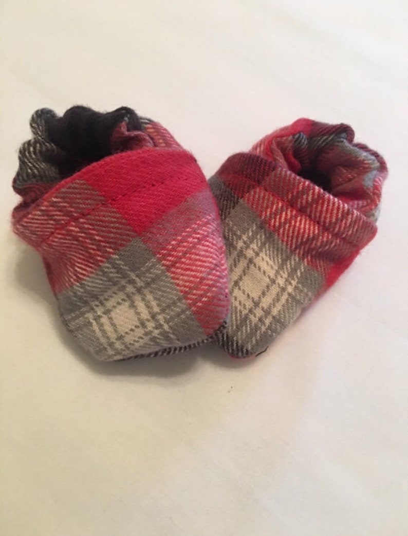 Flannel Slippers size 0-2 1-3 and 3-5