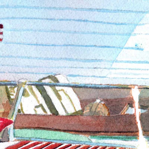 Wooden Boat Watercolors, Century Boat Art, Antique Boats, Wooden Boat Pictures, Prints by LeAnne shops Sowa