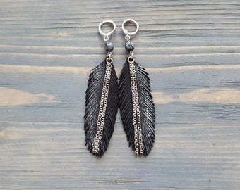 Boucles d’oreilles légères. Boucles d’oreilles longues boho. Boucles d’oreilles Boho. Boucles d’oreilles Dangle Boho Bijoux Cuir Boho Boucles d’oreilles en cuir Plumes Boucles d’oreilles