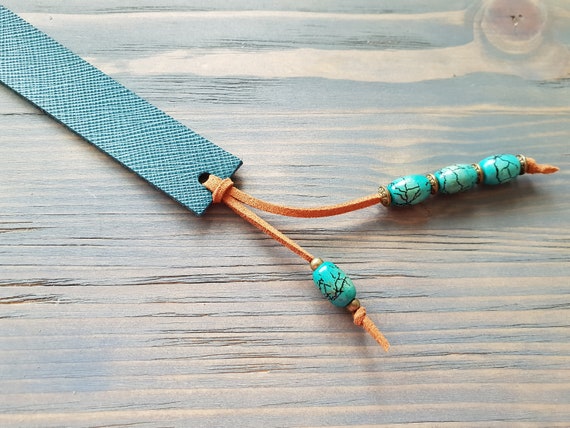 Leather Bookmark, Handmade Bookmark, Book Accessories, Leather Accessories, Leather Gift, Book Lover Gift, Reader Gift, Book Lovers