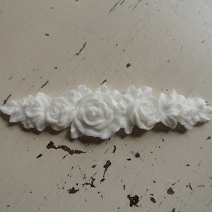 Shabby Chic Resin furniture applique! Little Roses!