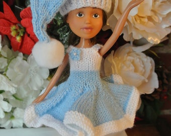 Gentian~ Refashioned Flower Dolls by Kia! Repainted, OOAK, upcycled Bratz Doll!
