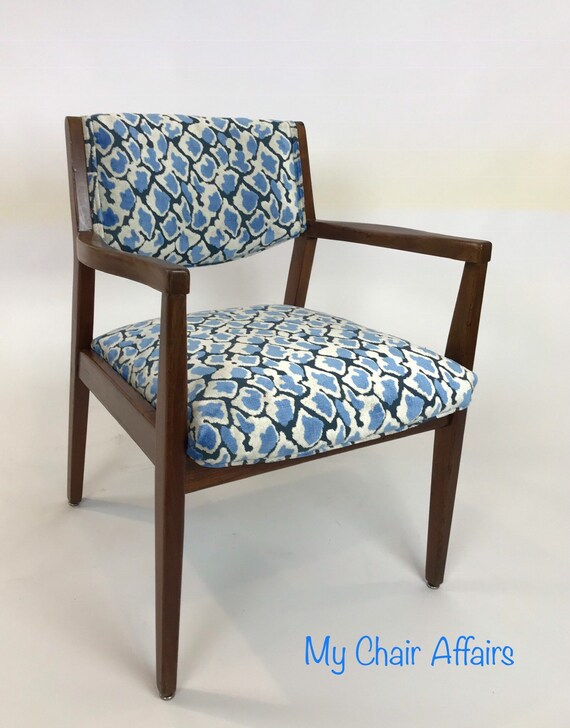 Sold Custom For Katie Reupholstered Desk Chair Upholstered Etsy