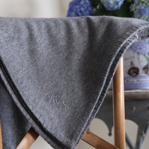 Luxury 100% Cashmere Blanket.  Designed and woven in Yorkshire.
