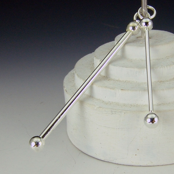 Add a Bead changeable pendant holder, silver plated, SMALLER size only 1.5 inch, 30mm