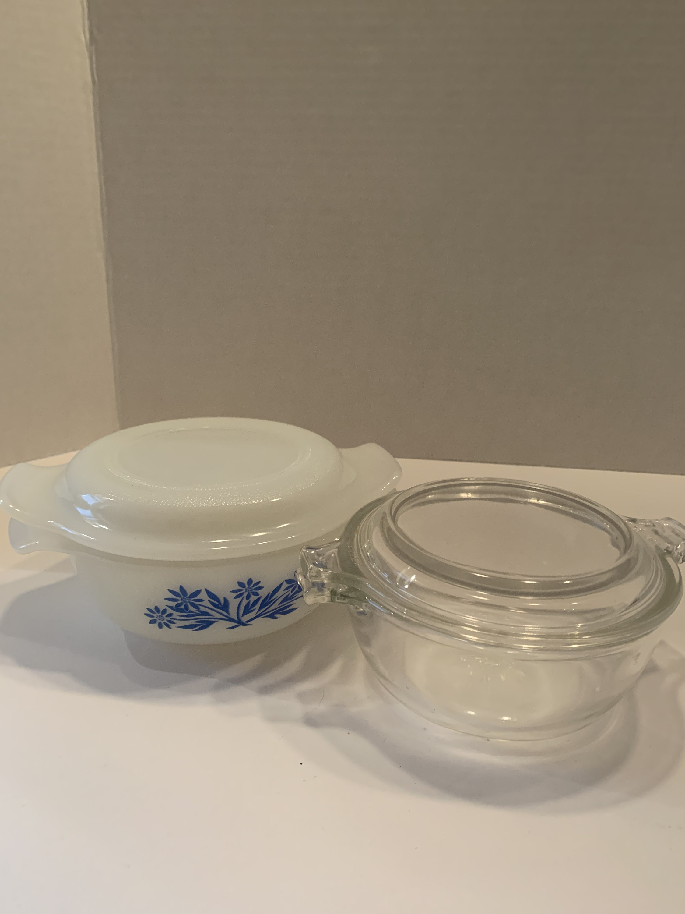 PYREX Anchor Hocking FIREKING Mini Casseroles with Lids Set Etsy