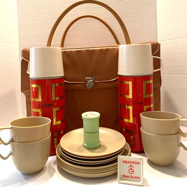 Thermos Picnic Set Etsy