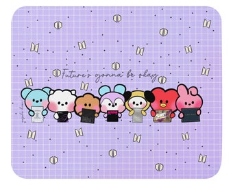 Kpop Mouse Pad 8.1”
